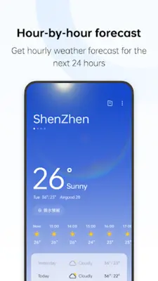 Weather android App screenshot 0